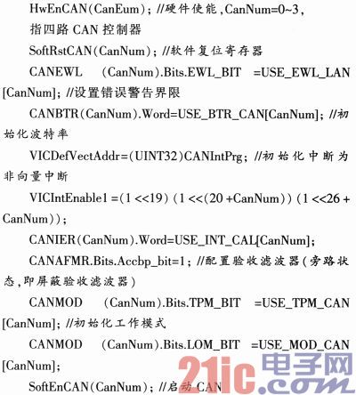 基于CAN总线的送经卷取的系统设计