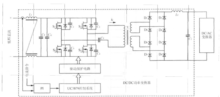 ͼ1 DC/DC ʱ任ĵ·ԭͼ